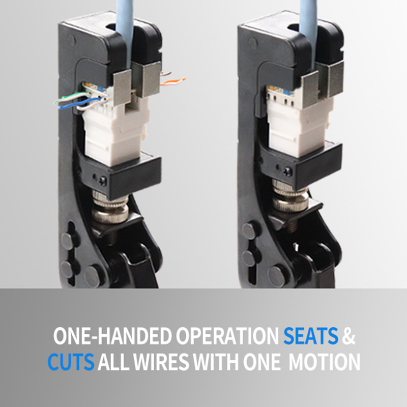RJ45 Keystone Jack Punch Down Speed ​​Terminasi Alat untuk 180 derajat PX-T-DS
